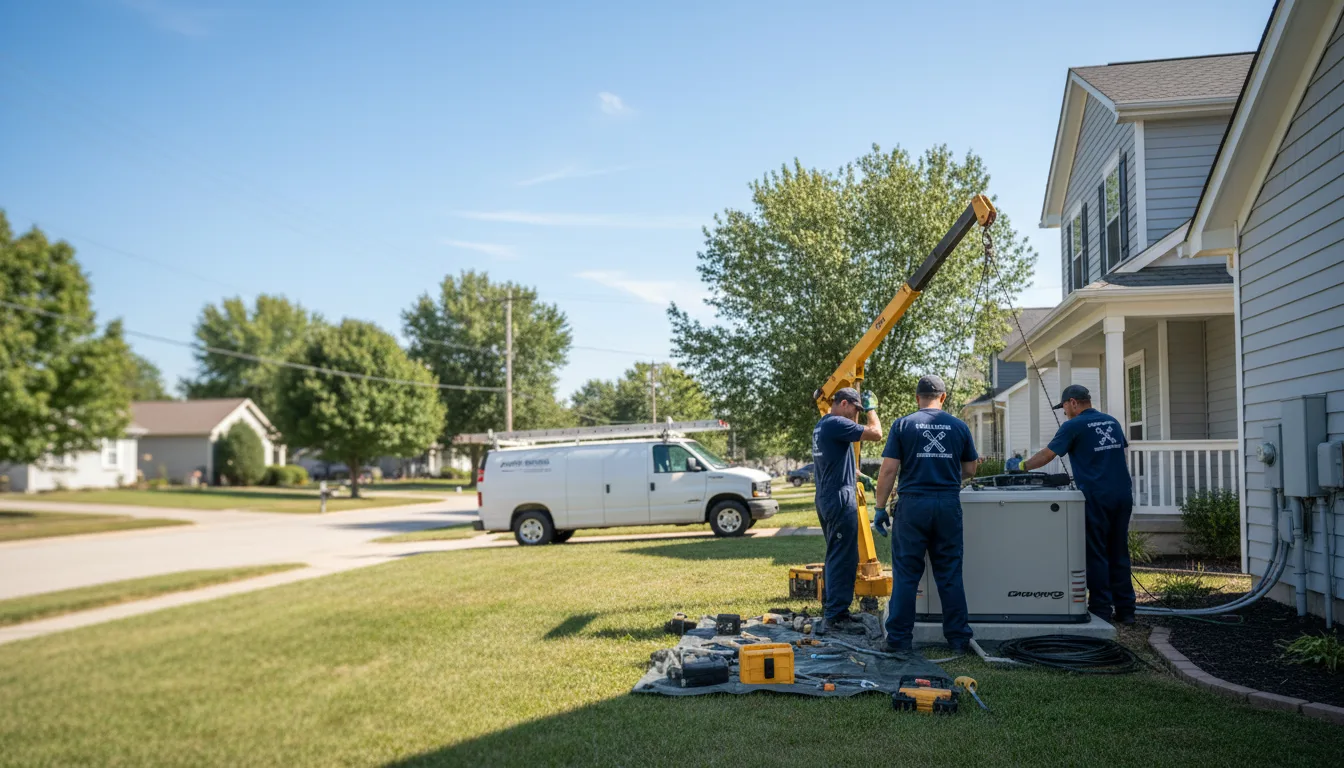 Generator Installation in South Gibson, PA near me